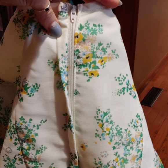 Rare Vintage Neiman-Marcus Floral Dress - Picture 4 of 10